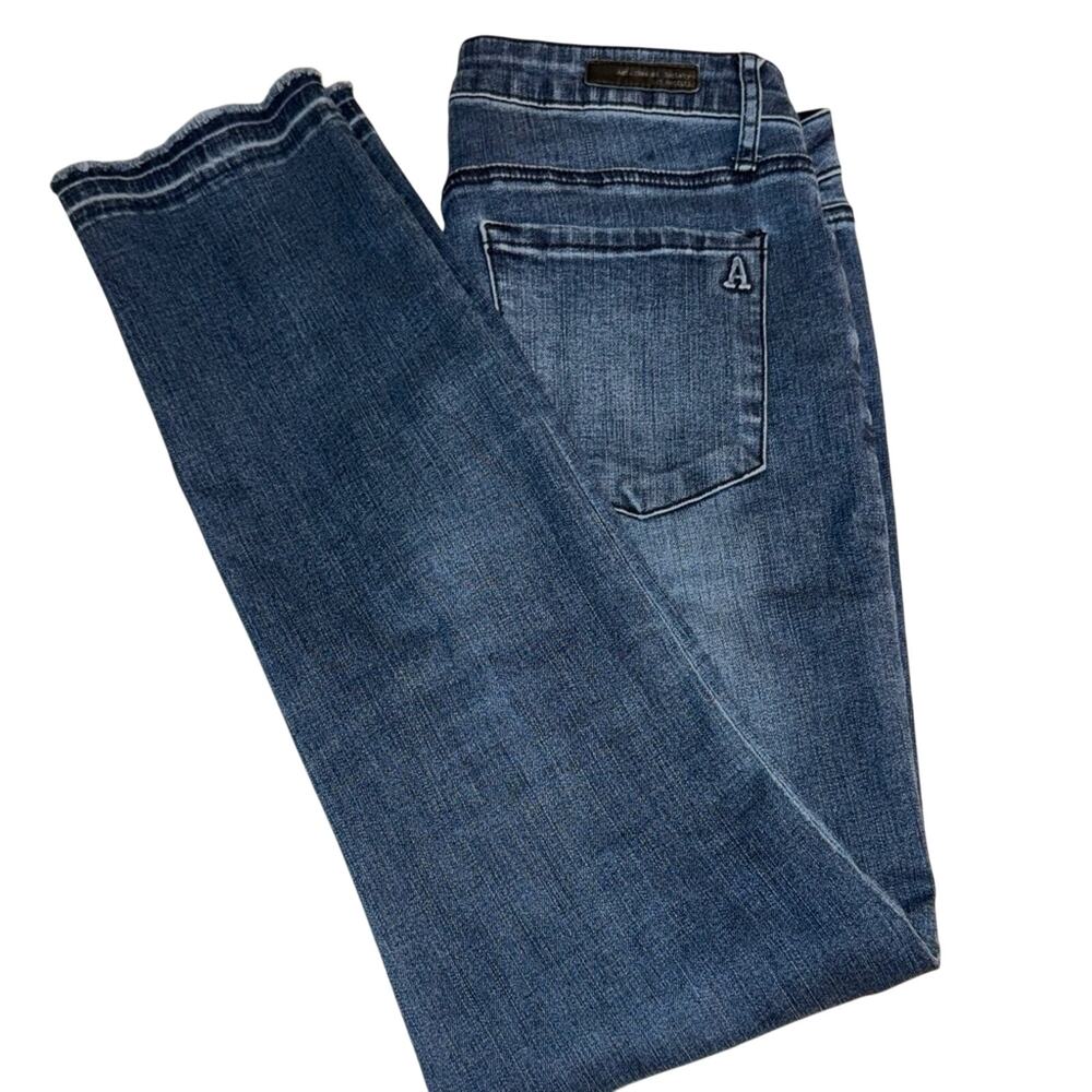 Articles of Society jeans released hem denim vertical seamed Sz 30 US 10